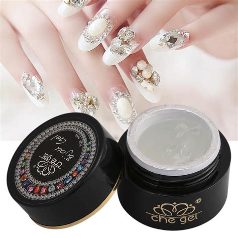 rhinestone glue nails